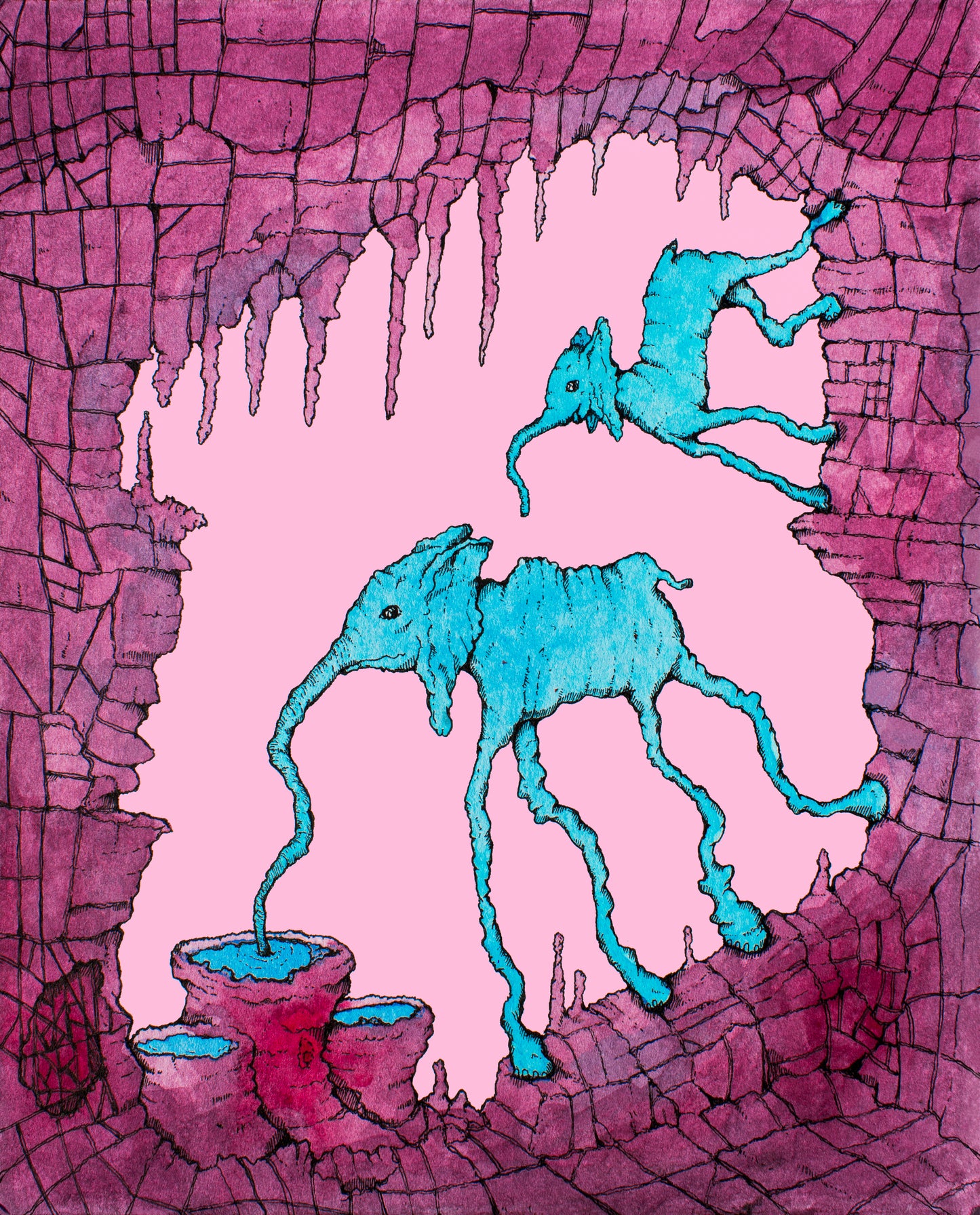 Print "Cavern of the Queeblers"