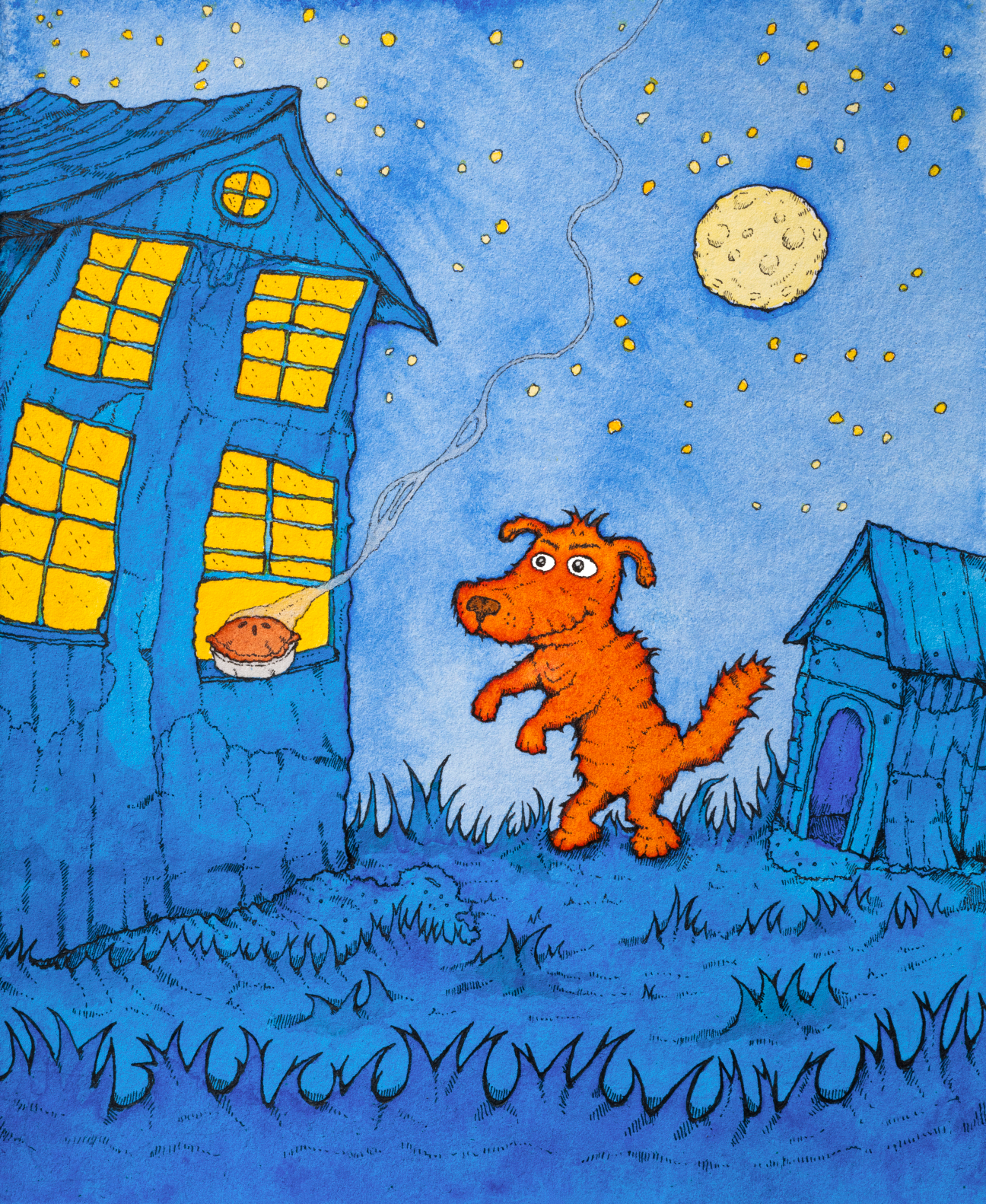 Print "Suspicious Pup"