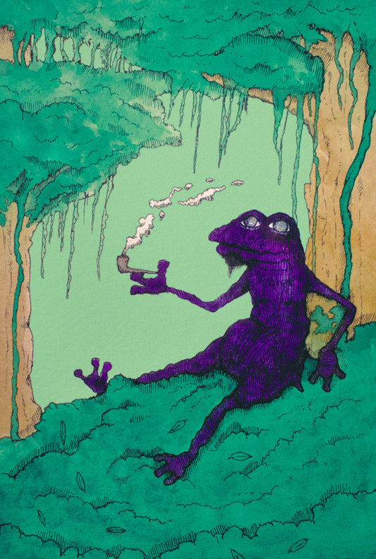 Print "Chillest Frog in the Forest"