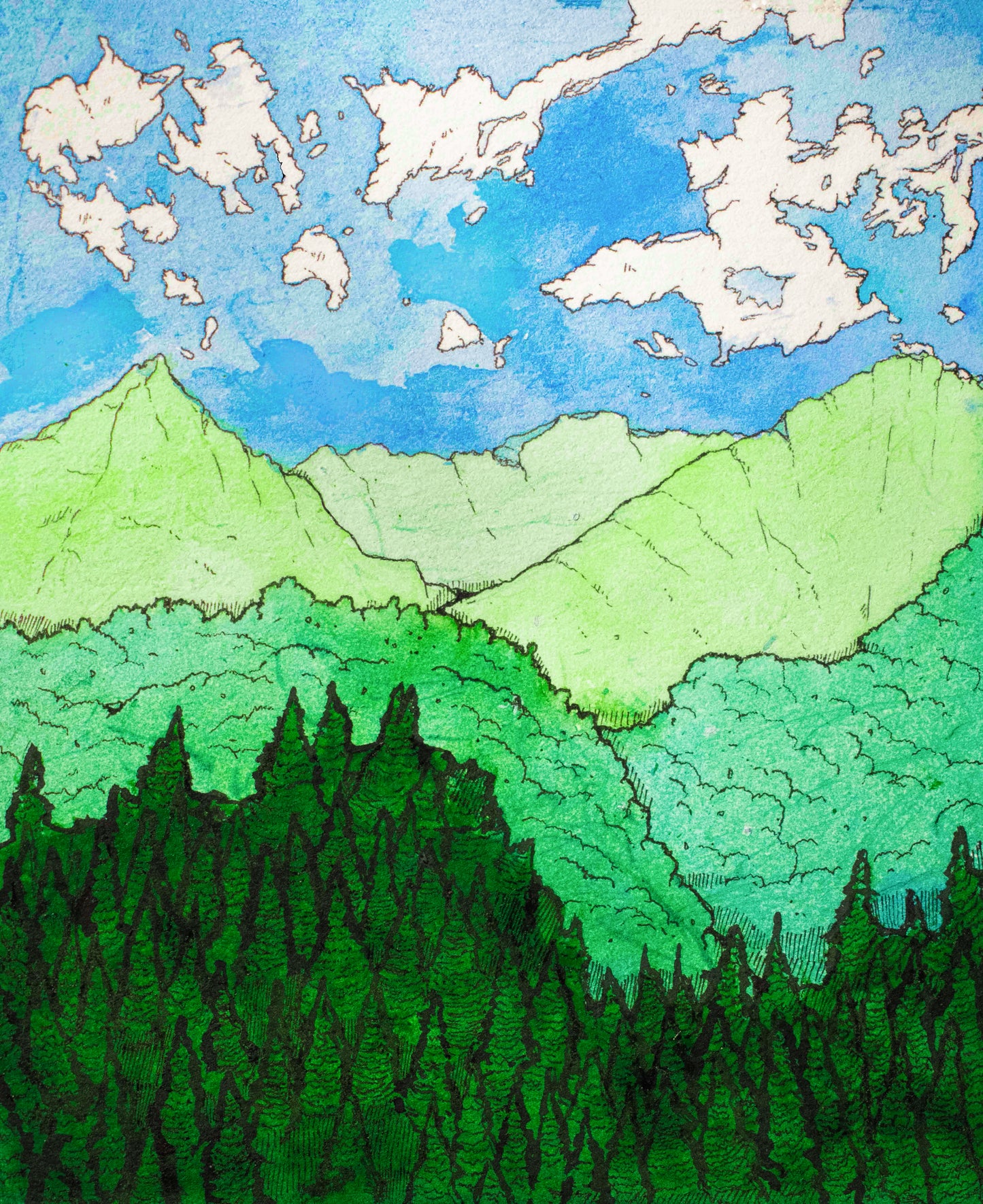 Print "A Place I Saw Once"