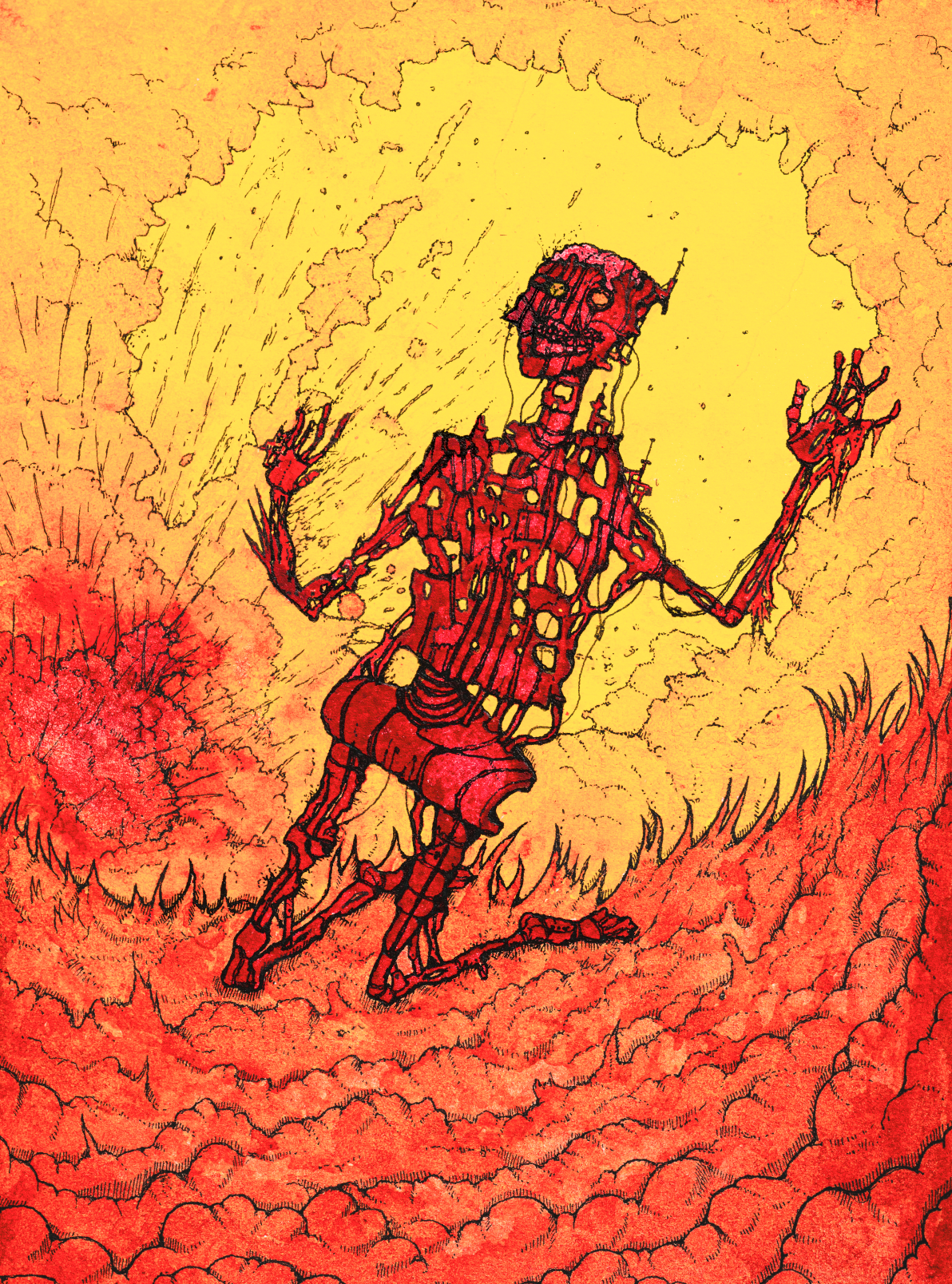 Print "The Sun is Rising"