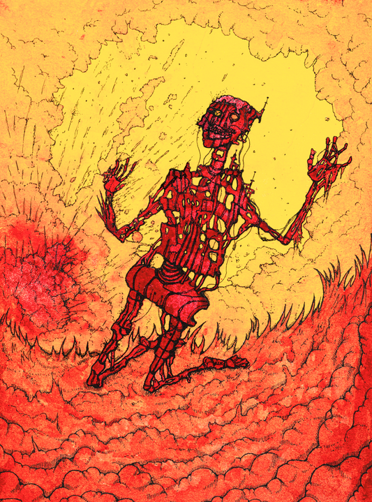 Print "The Sun is Rising"