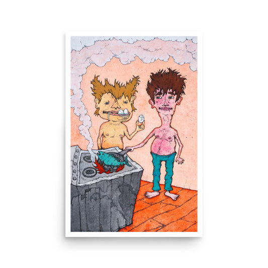 Print "Daniel Doobis & The Egg Lord"