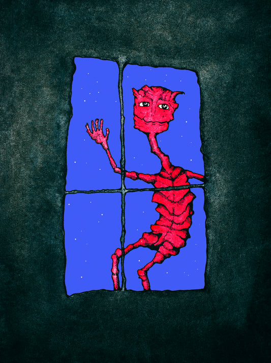 Print "The Man Who Looks Through My Window at Night"